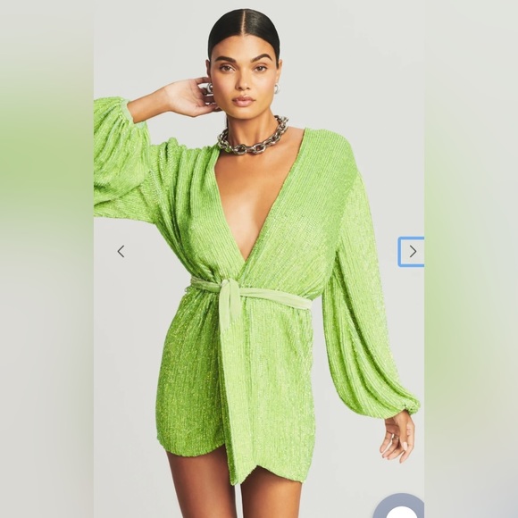 Retrofete Sequin Gabrielle Robe Dress. NWT. Size Medium. - Picture 5 of 11